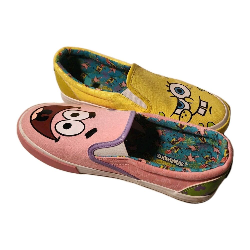 SpongeBob SquarePants Slip-On Athletic Shoes - Yellow & Pink - Picture 11 of 13